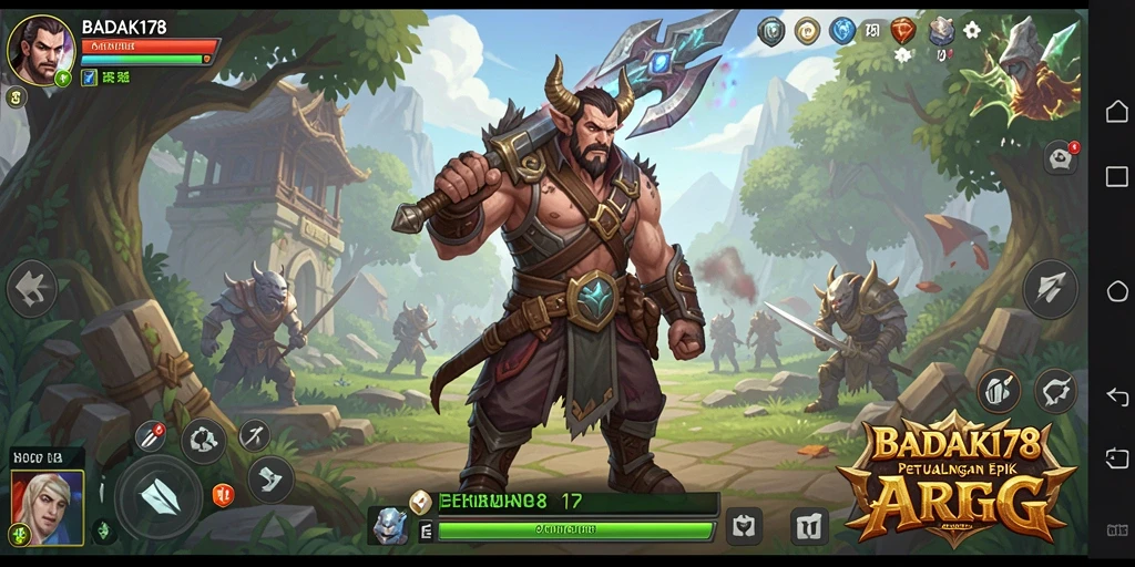 Gambaran gameplay BADAK178 yang memikat dalam dunia ARPG.