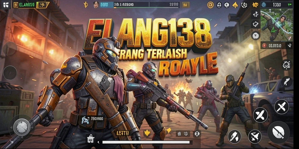 Tampilan seru dari permainan Battle Royale ELANG138 dalam aksi.