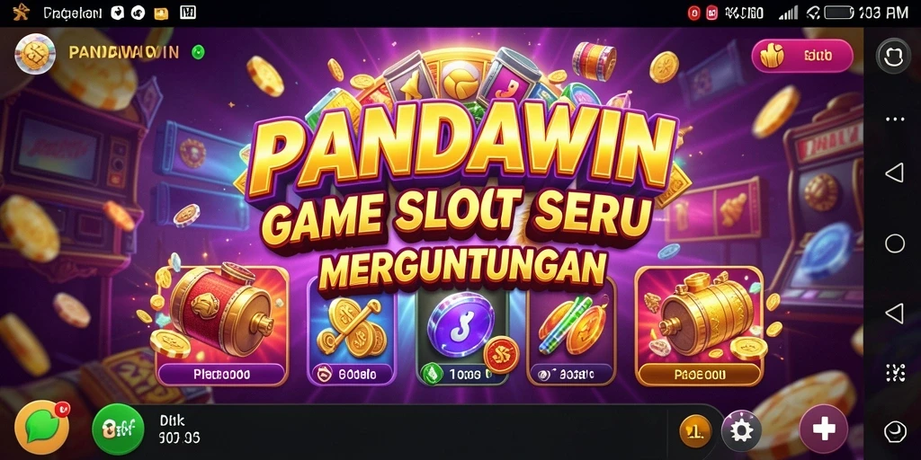 Screenshot gameplay PANDAWIN yang menunjukkan pengalaman bermain Slot yang menyenangkan.