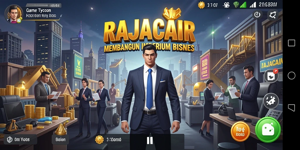 Tampilan gameplay RAJACAIR yang seru dan penuh warna.