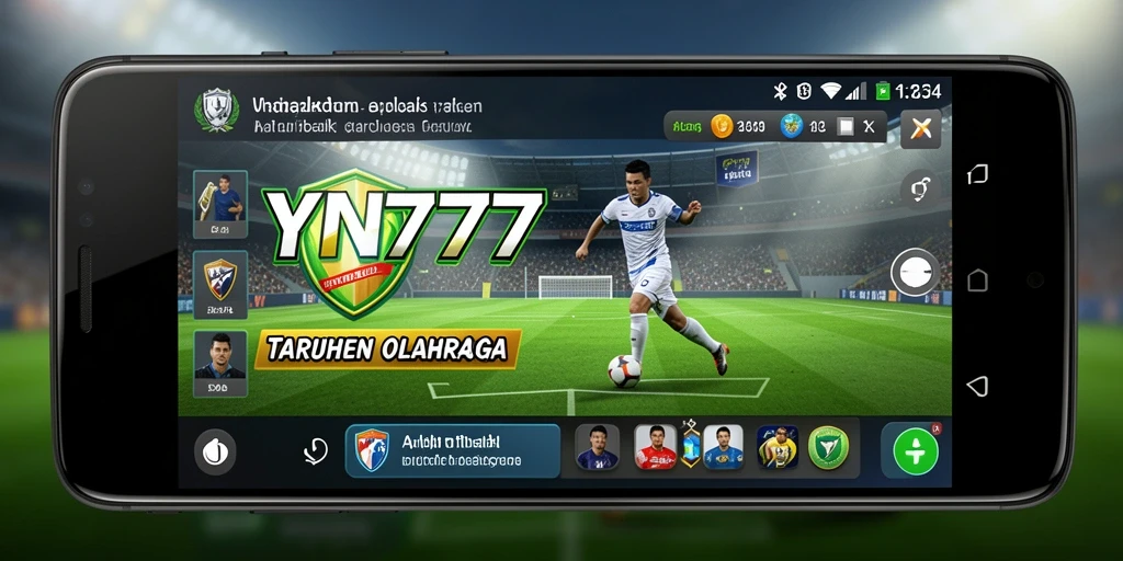 Tampilan gameplay YN777 untuk taruhan olahraga yang menarik.